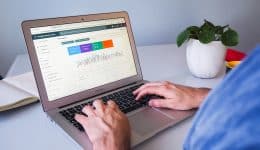 Local SEO doing some research using a dashboard
